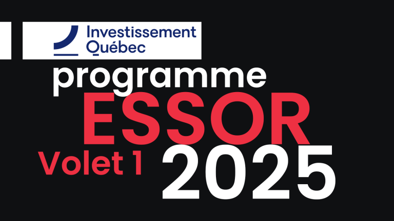 Programme ESSOR Volet 1 : Votre Tremplin Vers l’Excellence Entrepreneuriale au Québec